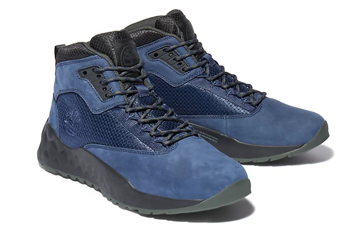 Shop Timberland Solar Wave Mid 'Deep Blue' A2FX7019
