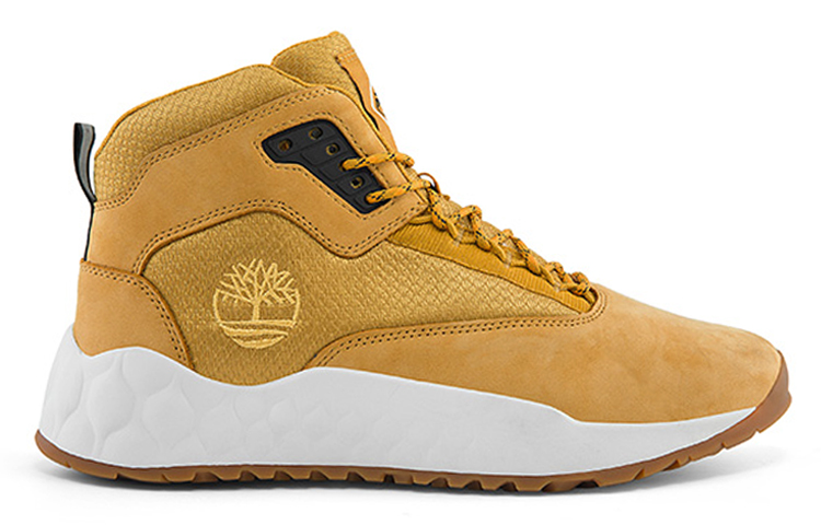 Shop Timberland Solar Wave Mid Hiker Boots 'Wheat' A2BPV