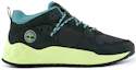 Order Timberland Solar Wave Sepatu Kasut 'Nubuck Hitam dengan Lime' A2B12W
