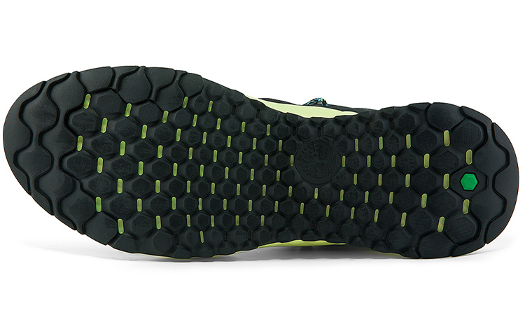 Details for Timberland Solar Wave Sepatu Kasut 'Nubuck Hitam dengan Lime' A2B12W