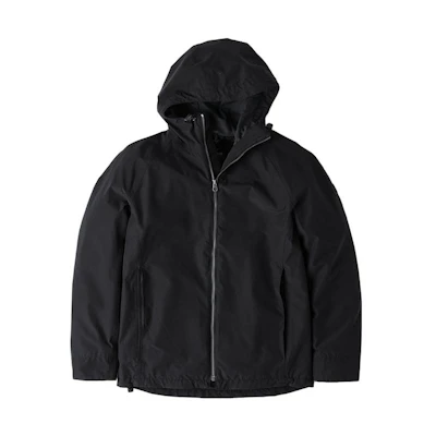 Timberland Solid Black Long Sleeve Hooded Zip Jacket A1NC6-001