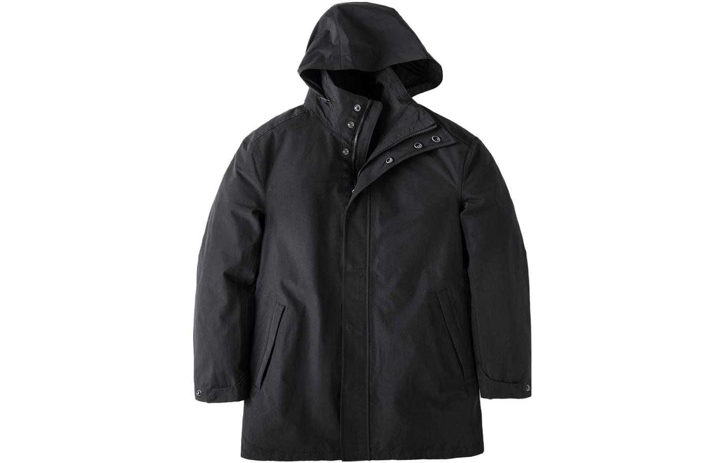 Timberland Solid Casual Zip Hoodie Jacket - Black A1NCH-001