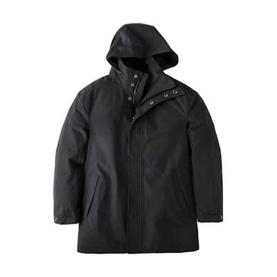 Timberland Solid Casual Zip Hoodie Jacket - Black A1NCH-001