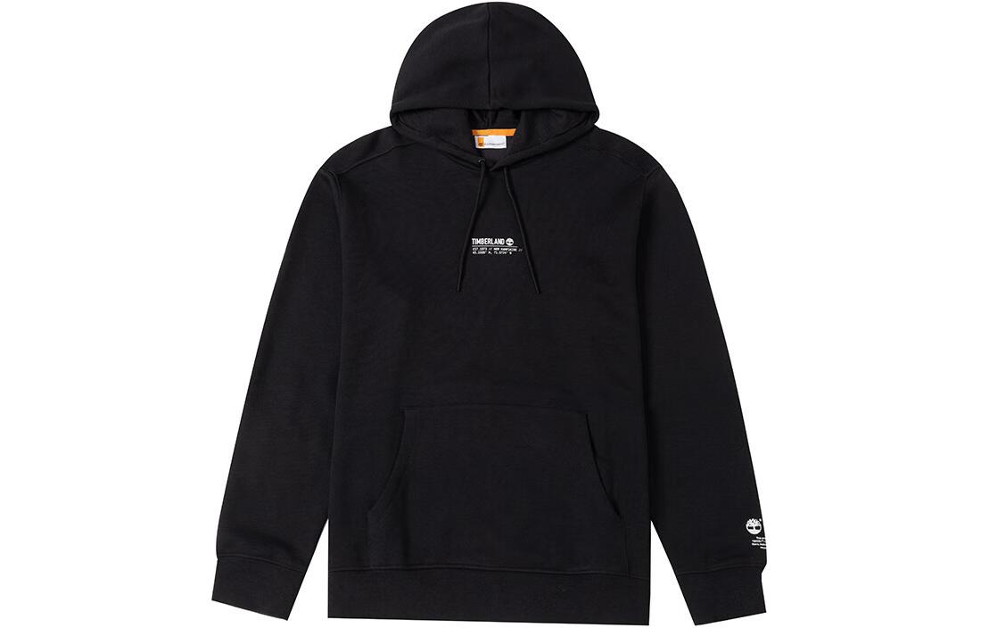 Timberland Solid Color Casual Hoodie Black Long-Sleeve Pullover A5UF5-001