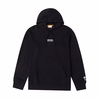 Timberland Solid Color Casual Hoodie Black Long-Sleeve Pullover A5UF5-001