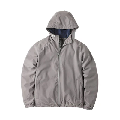 Timberland Solid Color Grey Hooded Casual Jacket A1LRG-037