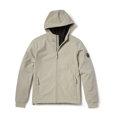 Timberland Solid Color Outdoor Hoodie Jacket Sand Color A43A2-CY2