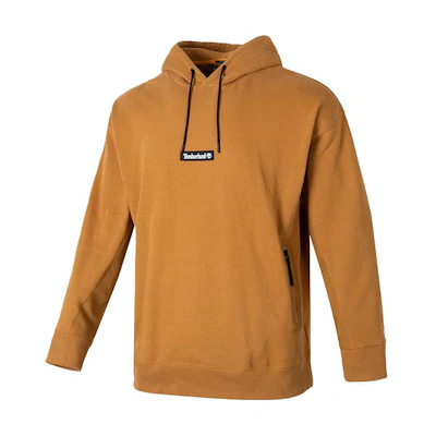 Timberland Solid Color Outdoor Loose Fit Pullover Knit Sweatshirt Wheat Mens A5VRD-P47