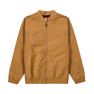 Timberland Solid Color Outdoor Windbreaker Jacket with Stand Collar A6R87P47