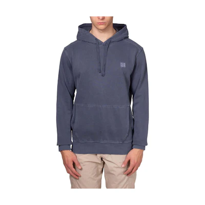 Timberland Solid Color Pullover Hoodie Men’s Blue Long-Sleeve Sweater TB0A5U9K433