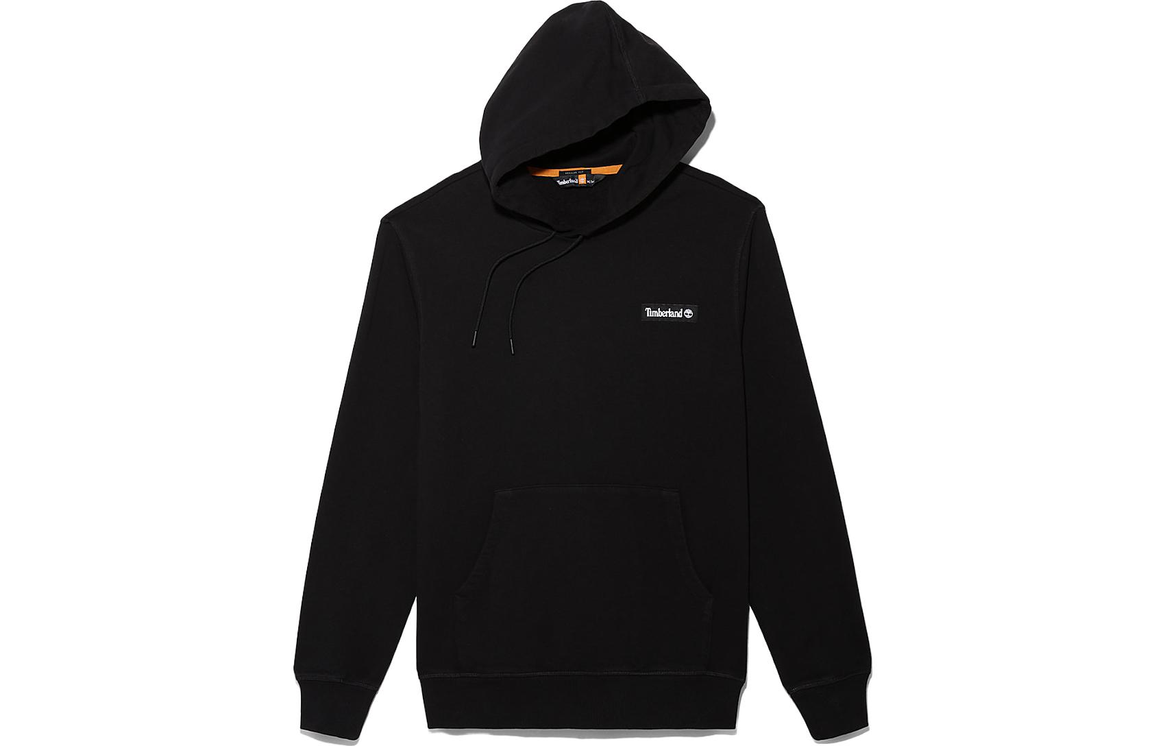 Timberland Solid Logo Black Hoodie Unisex A6CB6-001