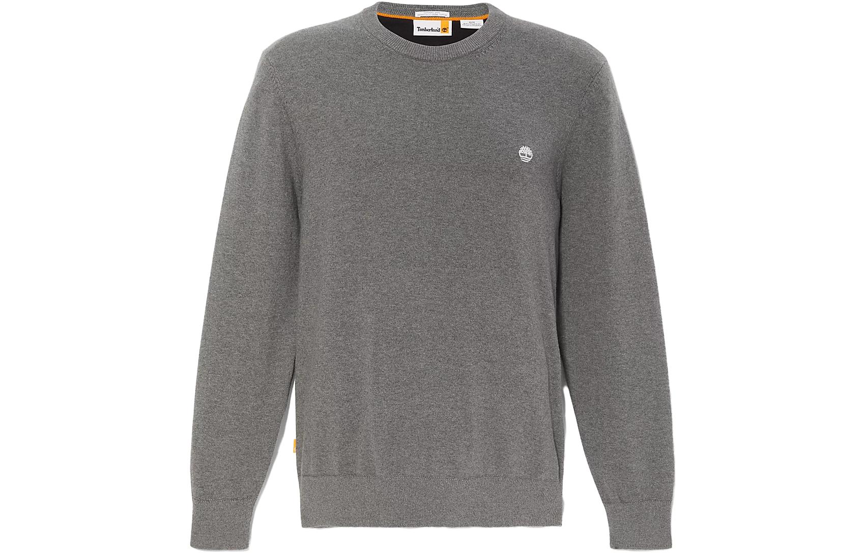 Timberland Solid Logo Crewneck Sweatshirt Men’s Dark Gray A2BMM-U14