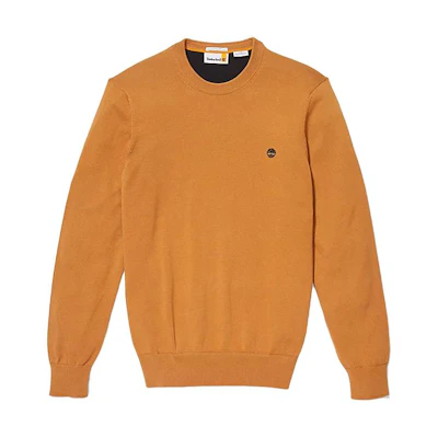 Timberland Solid Logo Crewneck Sweatshirt Orange A2BMM-P47