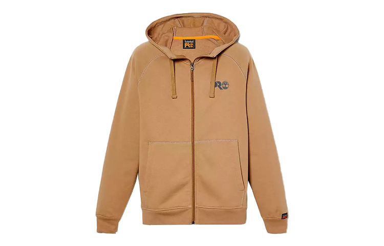 Timberland Solid Logo Hooded Jacket Wheat A64RN-D02