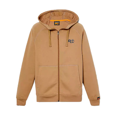 Timberland Solid Logo Hooded Jacket Wheat A64RN-D02