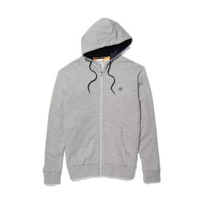 Timberland Solid Logo Hoodie Light Grey A277W-052