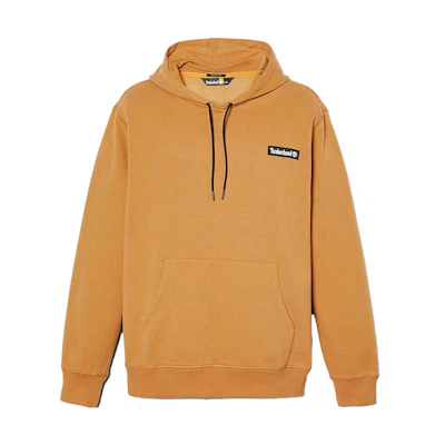 Timberland Solid Logo Hoodie Unisex Yellow A6CB6-P47