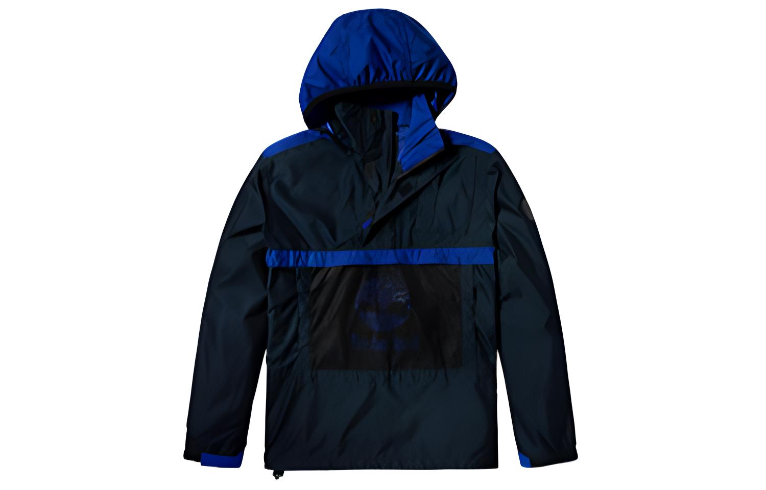 Timberland Solid Logo Print Pullover Hoodie Jacket Dark Navy A29RB-Z03