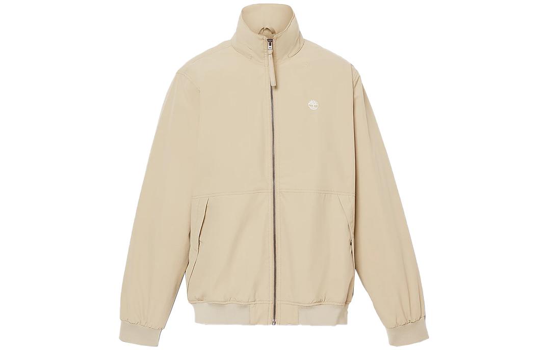 Timberland Solid Logo Waterproof Jacket Light Brown A5WWB-DH4
