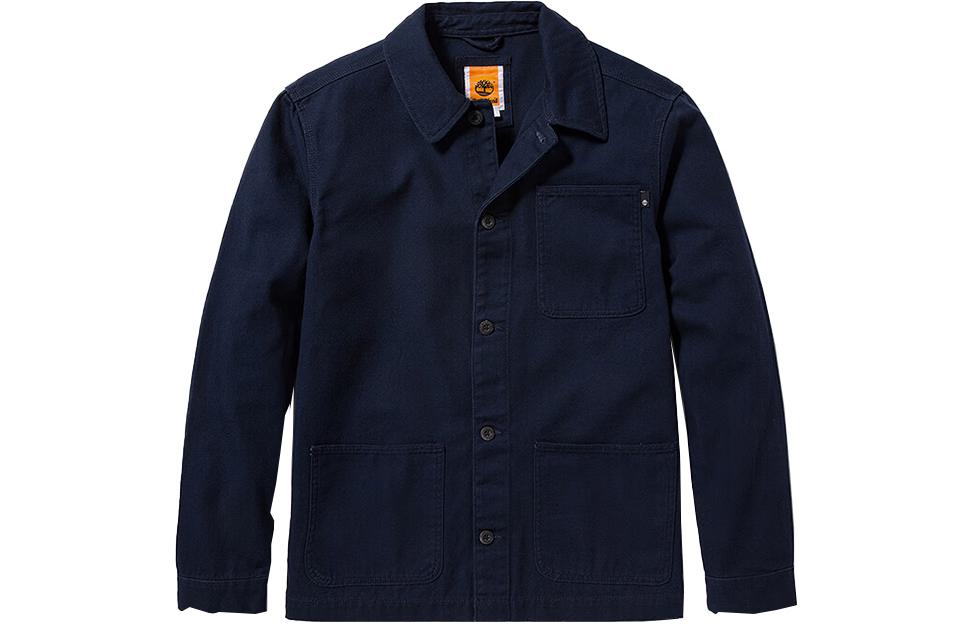 Order Timberland Solid Multi-Pocket Casual Jacket Deep Sapphire Blue A2PB1-433