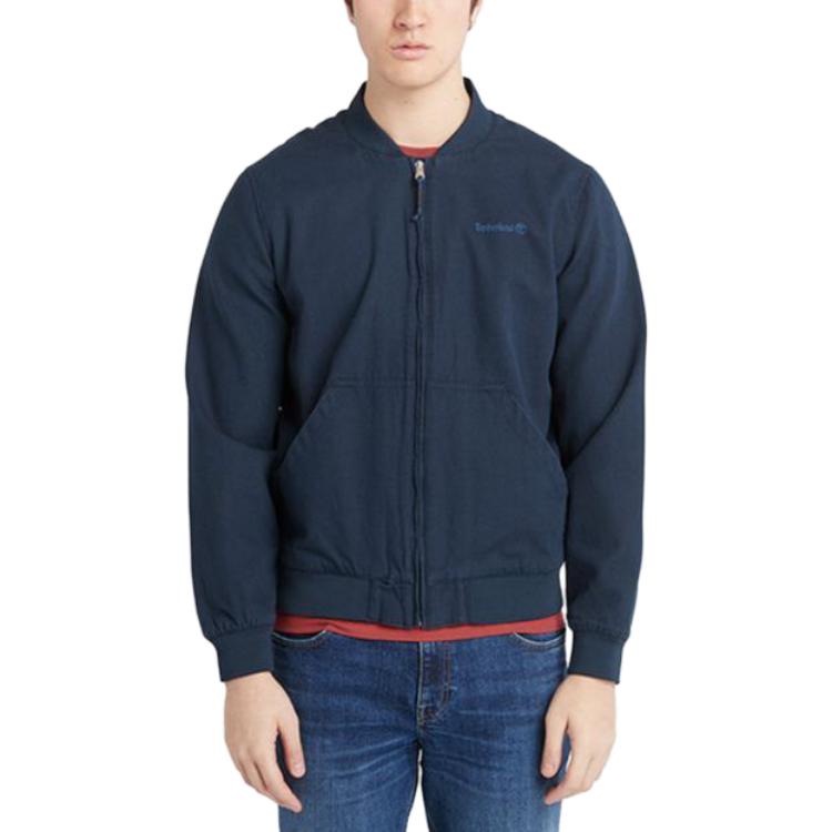 Details for Chaqueta Bomber Exterior Timberland Sólida - Azul Zafiro Profundo A6R1N-433