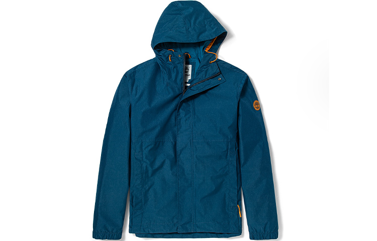 Timberland Solid Outdoor Hooded Jacket Blue - Casual Wear A2EYF-BZ4
