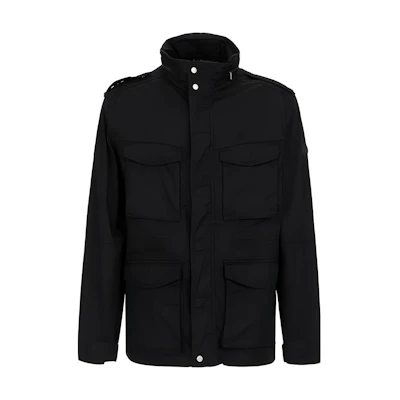 Timberland Solid Outdoor Workwear Long Sleeve Jacket - Black A1OIL-001