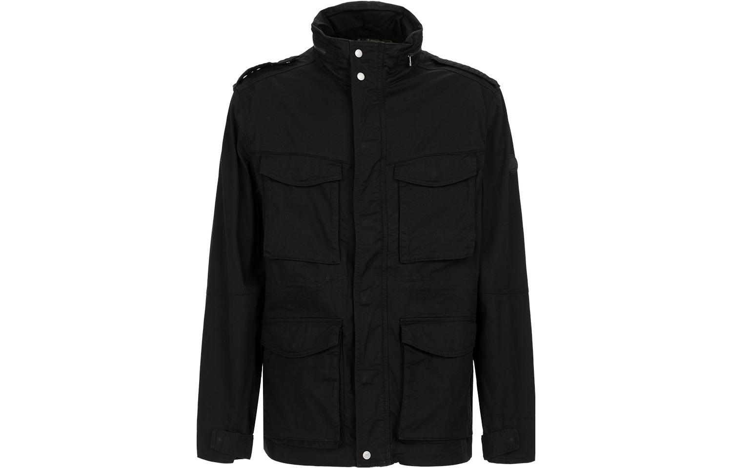 Order Timberland Solid Outdoor Workwear Long Sleeve Jacket - Black A1OIL-001