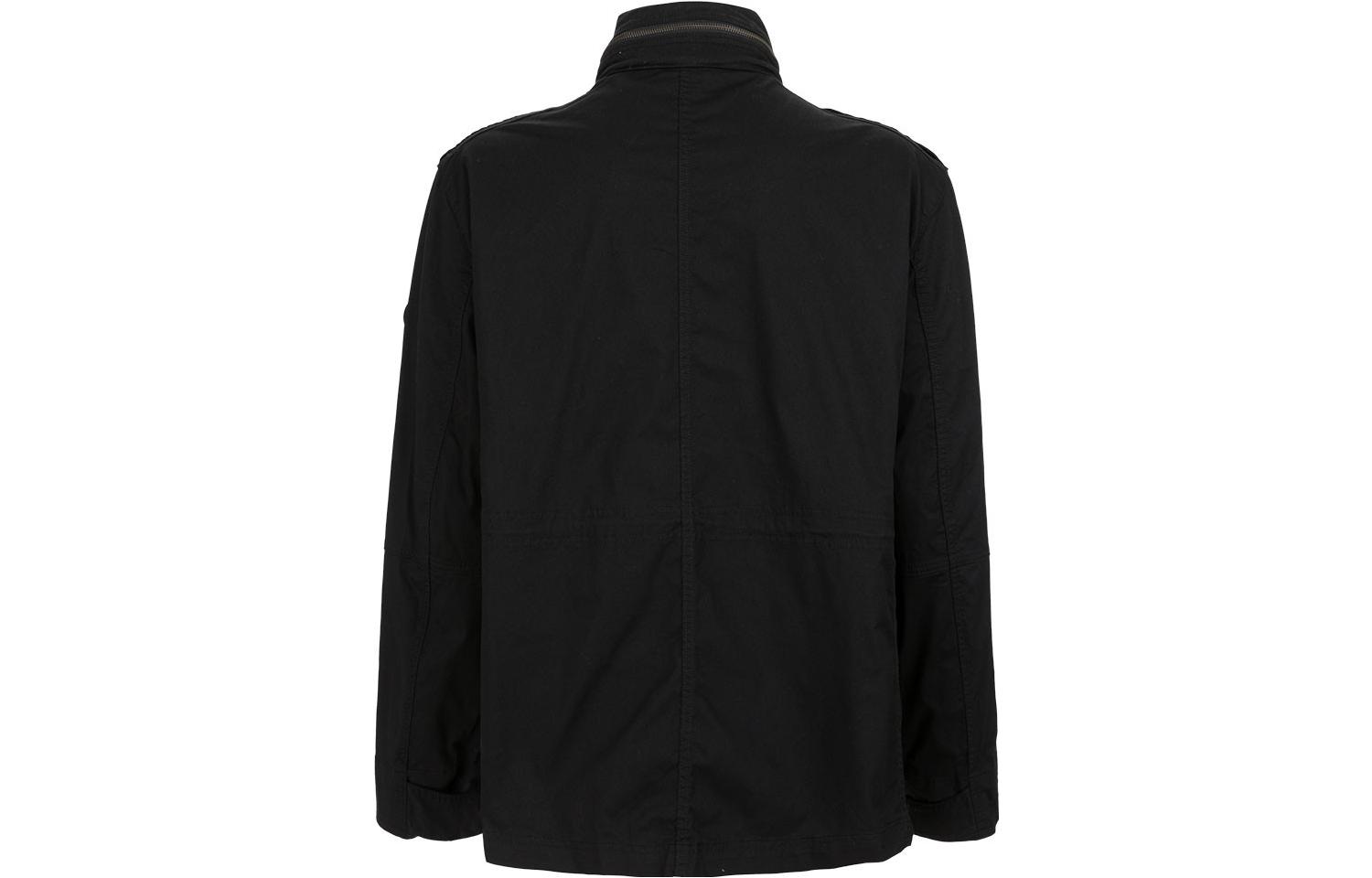 Lookbook Timberland Solid Outdoor Workwear Long Sleeve Jacket - Black A1OIL-001