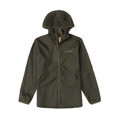 Timberland Solid Outdoor Woven Jacket Military Green A6RYN-A58