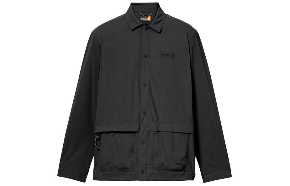 Timberland Solid Quick-Dry Casual Shirt Jacket - Black A5SDE-001