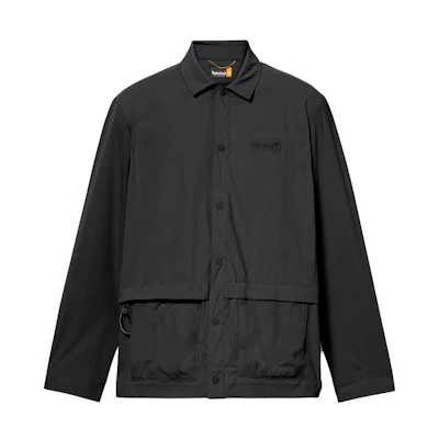 Timberland Solid Quick-Dry Casual Shirt Jacket - Black A5SDE-001
