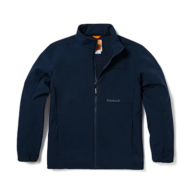 Timberland Solid Water-Resistant Softshell Jacket Deep Sapphire Blue A5Z3B-433