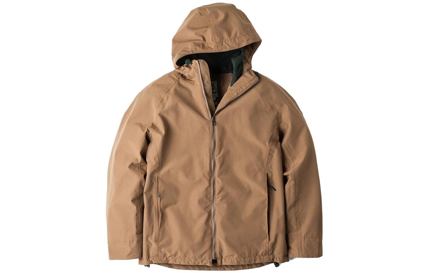 Timberland Solid Waterproof Breathable Jacket Brown for Men a1nc6-d35