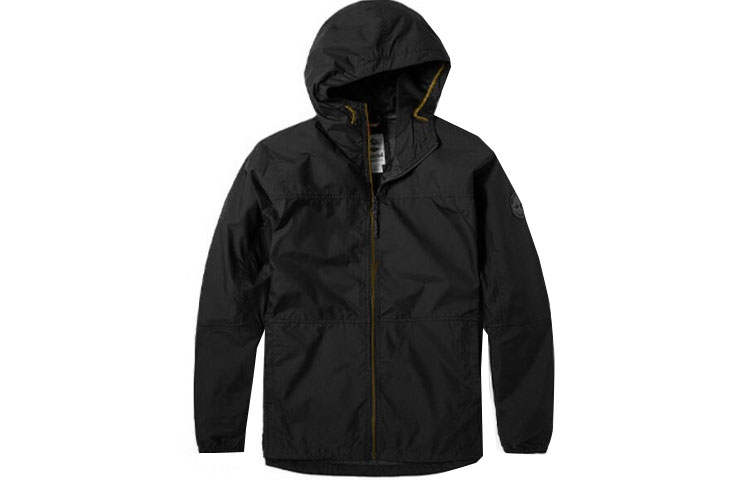 Timberland Solid Waterproof Hooded Jacket Black A24K7-001
