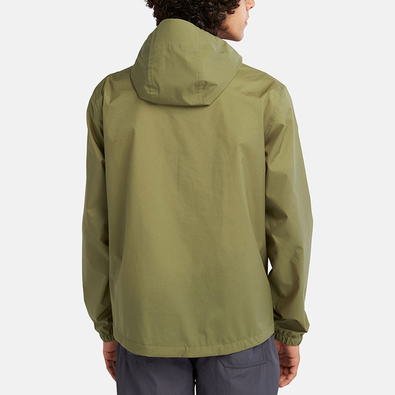 Timberland Solid Waterproof Packable Hooded Jacket Men Avocado Green A6R9S-V46 圖 4