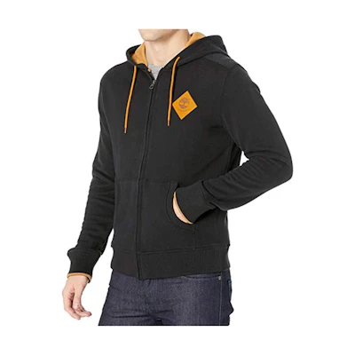 Timberland Solid Zip-Up Hoodie Jacket Black TB0A1OHN-001