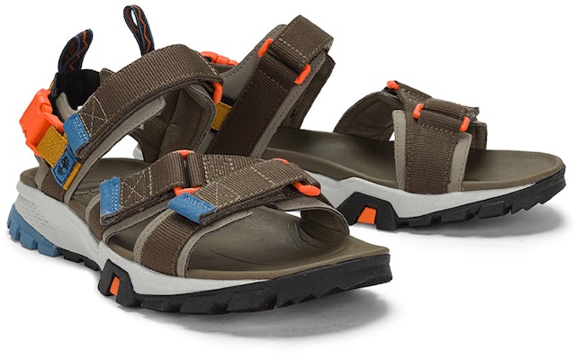 Timberland Garrison Trail Sandals 'Olive Green White' A5TATM Shop Timberland Garrison Trail Sandals 'Olive Green White' A5TATM