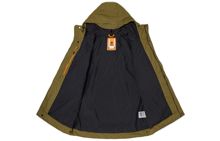 Shop Jaket Timberland Ringan Kalis Air & Angin Unisex Hijau Zaitun Musim Bunga A695W-302