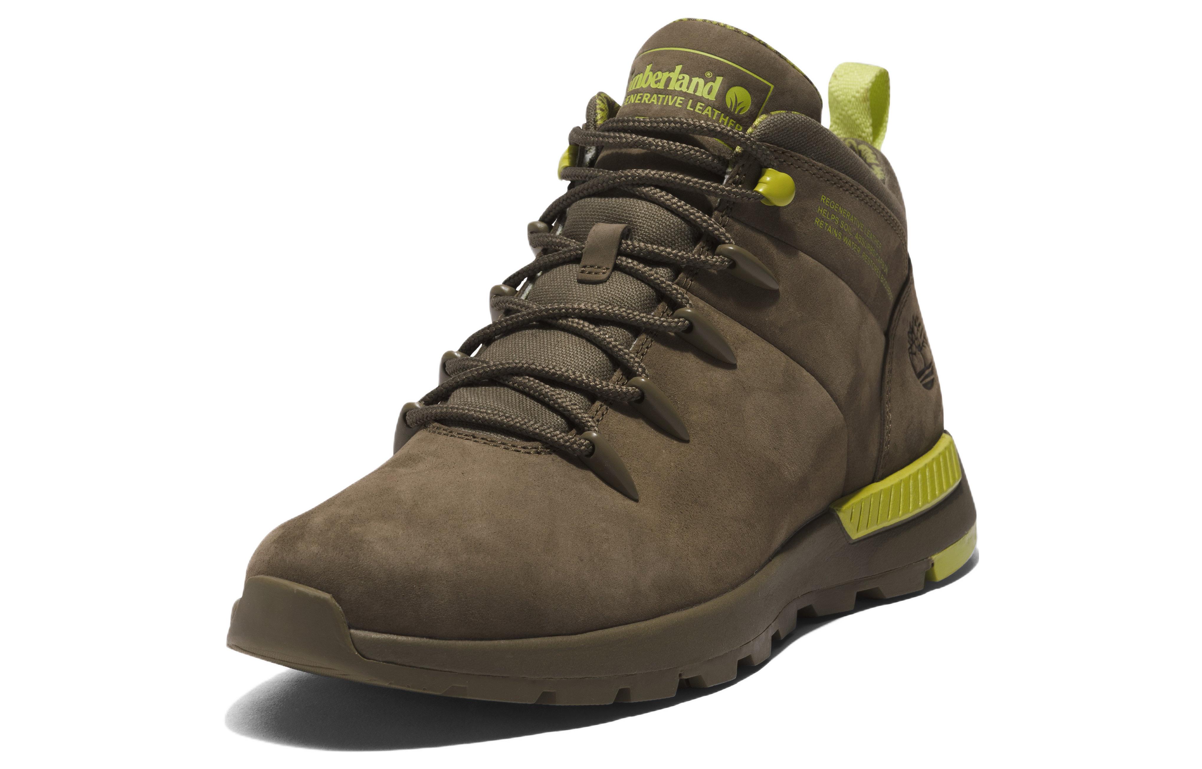 Lookbook Timberland Sprint Trekker Bottes de Randonnée ''Vert Olive''. A5NQG327