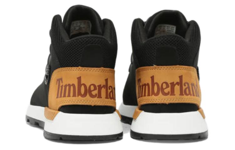 Shop Timberland Sprint Trekker Mid 'Black Yellow' A24AB015