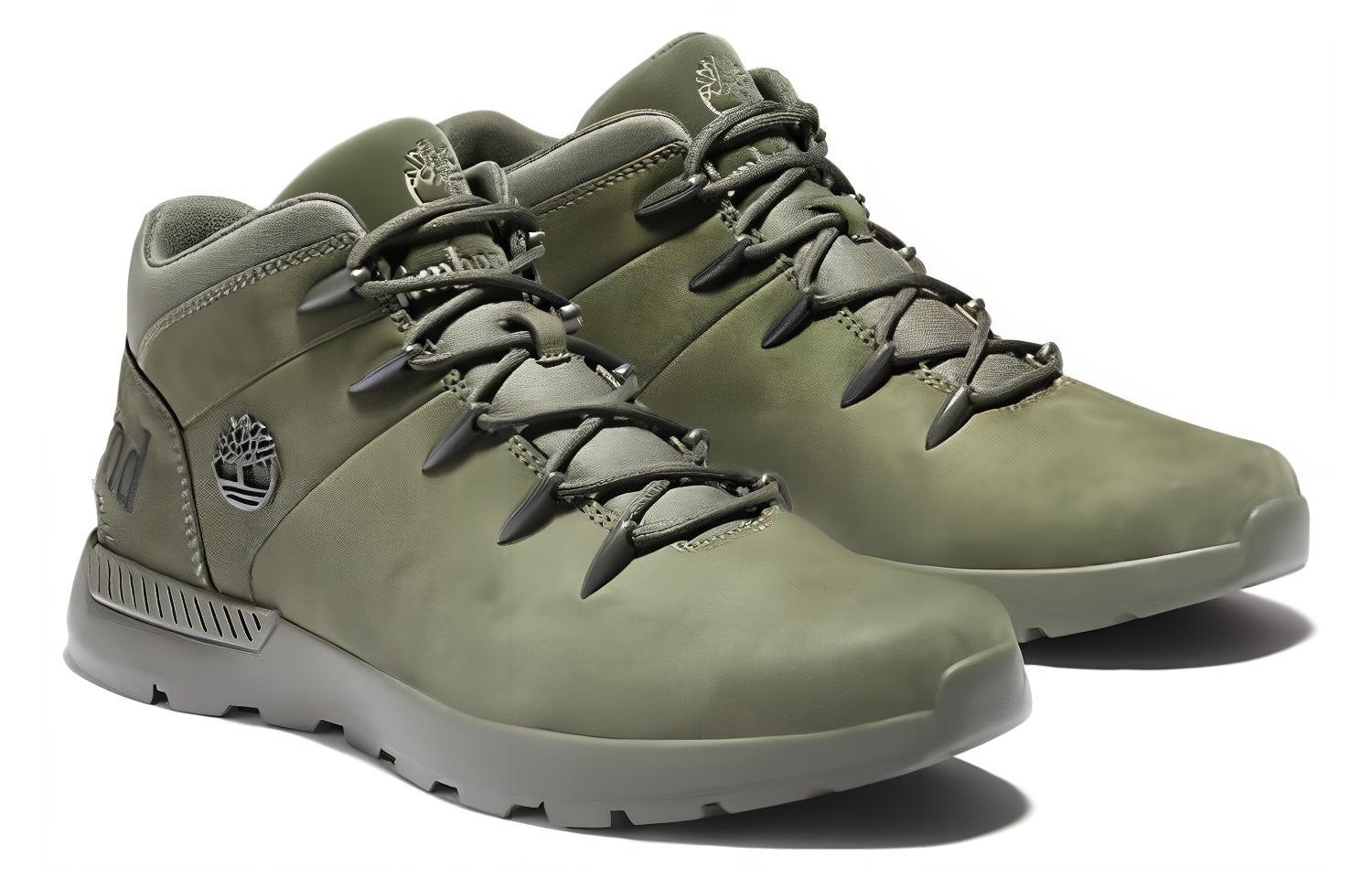 Order 添柏岚 Sprint Trekker 耐磨減震 中幫戶外靴 綠