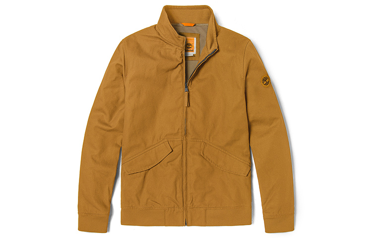 Timberland SS22 Outdoor Solid Color Casual Jacket - Wheat A255X-P47
