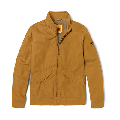 Timberland SS22 Outdoor Solid Color Casual Jacket - Wheat A255X-P47