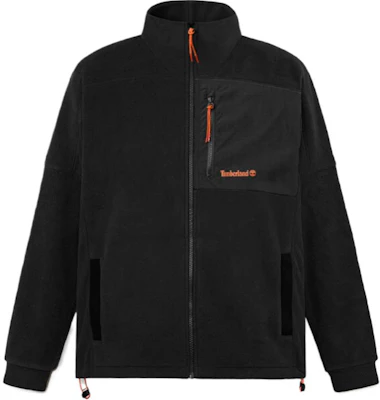 팀버랜드 SS24 블랙 스탠드 칼라 지퍼 재킷 롱슬리브 캐주얼 핏 A5M7X001 Order 팀버랜드 SS24 블랙 스탠드 칼라 지퍼 재킷 롱슬리브 캐주얼 핏 A5M7X001