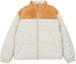 Order Timberland Stand Collar Oversized Down Jacket Unisex Warm Coat - Off-White A2AB5-CY2