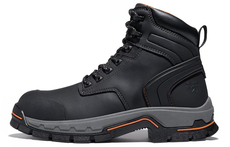 Timberland Stockdale &#x27;Fashion Trend Mid-Top Work Boots Black&#x27; 1064A001