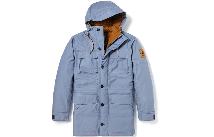 Order Jaket Lelaki Timberland Storm Blue Multi-Pocket - Hangat & Berinsulasi. A22UH-CA0