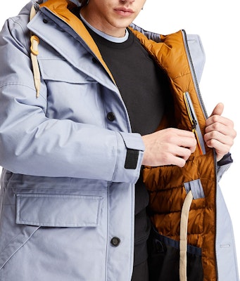 Jaket Lelaki Timberland Storm Blue Multi-Pocket - Hangat & Berinsulasi. A22UH-CA0 1