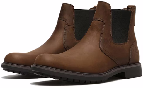 添柏岚 Stormbucks 防滑耐磨 短筒 切爾西靴 男款 棕色 Lookbook 添柏岚 Stormbucks 防滑耐磨 短筒 切爾西靴 男款 棕色